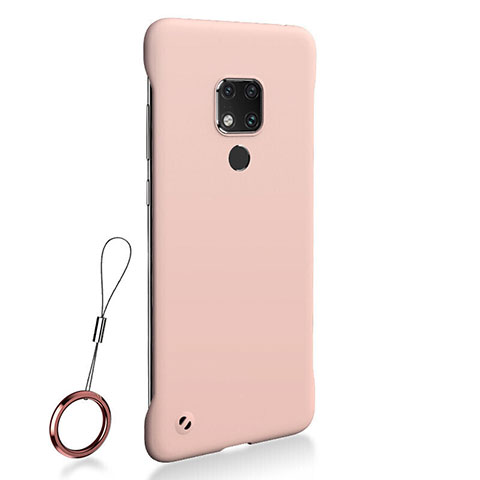 Handyhülle Hülle Kunststoff Schutzhülle Tasche Matt P01 für Huawei Mate 20 Rosa