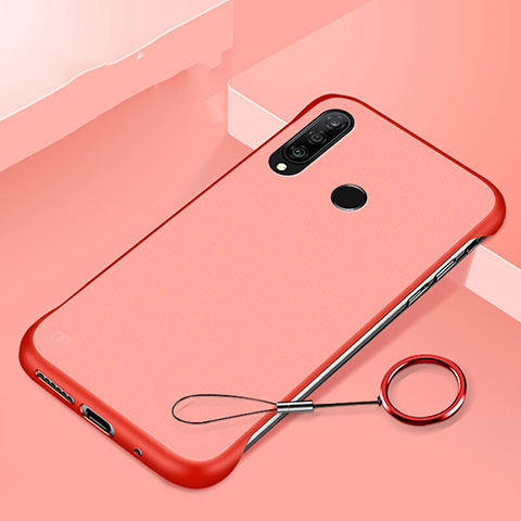 Handyhülle Hülle Kunststoff Schutzhülle Tasche Matt P01 für Huawei Nova 4e Rot