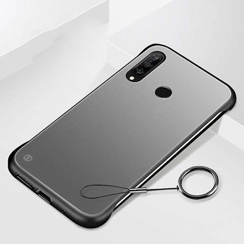 Handyhülle Hülle Kunststoff Schutzhülle Tasche Matt P01 für Huawei Nova 4e Schwarz