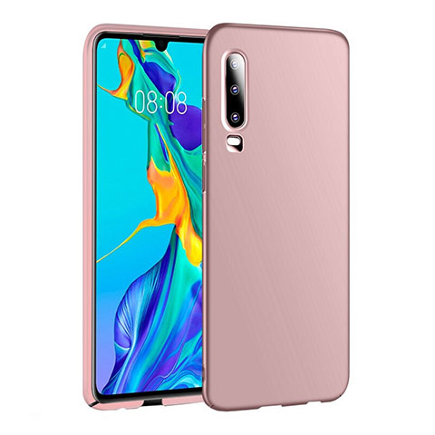 Handyhülle Hülle Kunststoff Schutzhülle Tasche Matt P01 für Huawei P30 Rosa