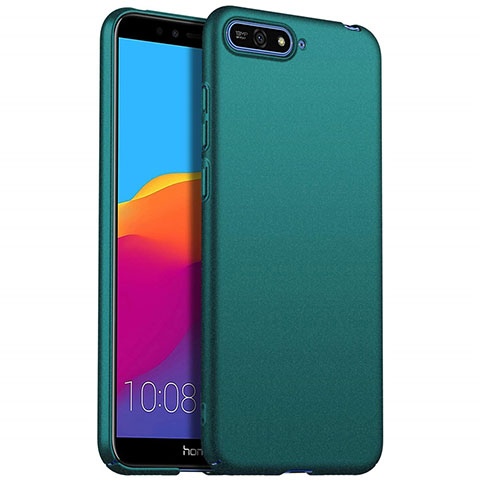 Handyhülle Hülle Kunststoff Schutzhülle Tasche Matt P01 für Huawei Y6 (2018) Grün