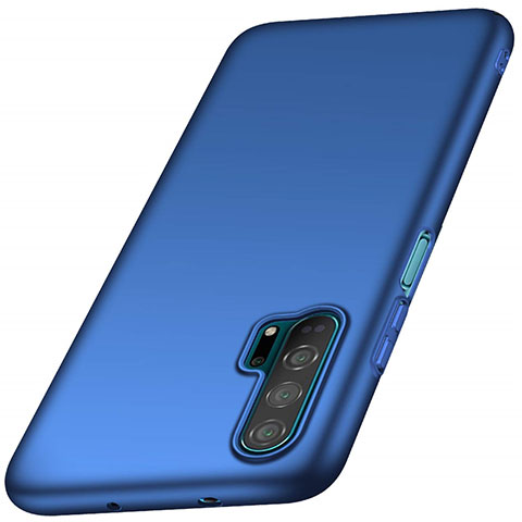 Handyhülle Hülle Kunststoff Schutzhülle Tasche Matt P02 für Huawei Honor 20 Pro Blau