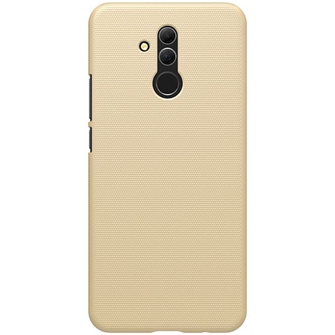 Handyhülle Hülle Kunststoff Schutzhülle Tasche Matt P02 für Huawei Mate 20 Lite Gold