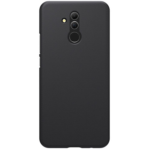 Handyhülle Hülle Kunststoff Schutzhülle Tasche Matt P02 für Huawei Mate 20 Lite Schwarz