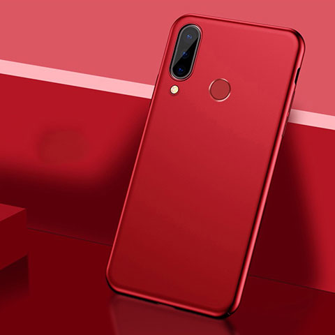 Handyhülle Hülle Kunststoff Schutzhülle Tasche Matt P03 für Huawei P30 Lite Rot