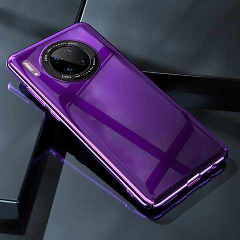 Handyhülle Hülle Kunststoff Schutzhülle Tasche Matt P05 für Huawei Mate 30 Violett