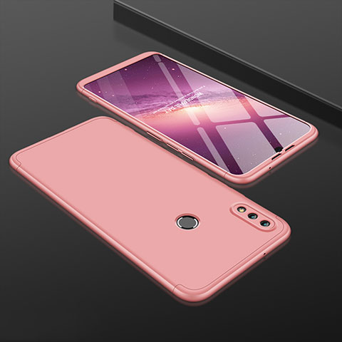 Handyhülle Hülle Kunststoff Schutzhülle Tasche Matt Vorder und Rückseite 360 Grad für Huawei Honor View 10 Lite Rosegold