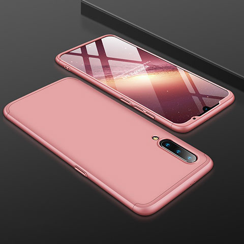 Handyhülle Hülle Kunststoff Schutzhülle Tasche Matt Vorder und Rückseite 360 Grad M01 für Xiaomi Mi 9 Lite Rosegold