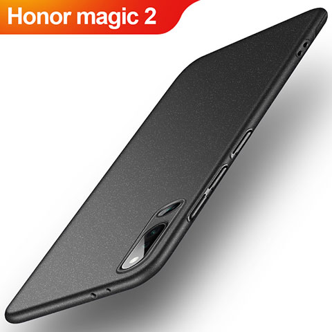 Handyhülle Hülle Kunststoff Schutzhülle Tasche Treibsand für Huawei Honor Magic 2 Schwarz