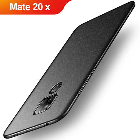 Handyhülle Hülle Kunststoff Schutzhülle Tasche Treibsand für Huawei Mate 20 X 5G Schwarz