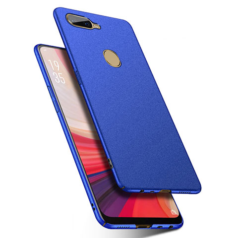 Handyhülle Hülle Kunststoff Schutzhülle Tasche Treibsand für Oppo AX7 Blau