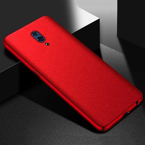 Handyhülle Hülle Kunststoff Schutzhülle Tasche Treibsand für Oppo Reno Rot