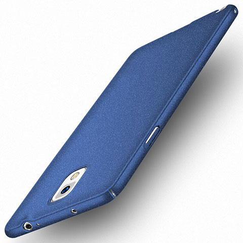 Handyhülle Hülle Kunststoff Schutzhülle Treibsand für Samsung Galaxy Note 3 N9000 Blau