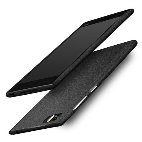 Handyhülle Hülle Kunststoff Schutzhülle Treibsand Q01 für Xiaomi Mi 3 Schwarz