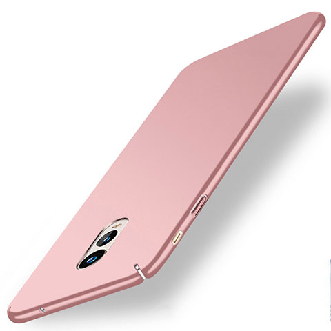 Handyhülle Hülle Kunststoff Tasche Matt für Samsung Galaxy C7 (2017) Rosegold