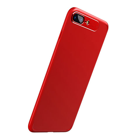 Handyhülle Hülle Kunststoff Tasche Matt M01 für Apple iPhone 7 Plus Rot