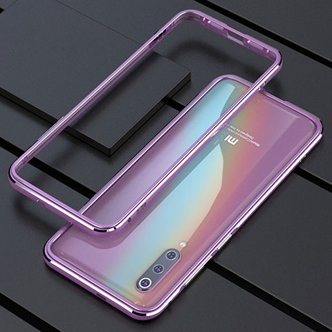 Handyhülle Hülle Luxus Aluminium Metall Rahmen Tasche für Xiaomi Mi 9 Pro Rosegold