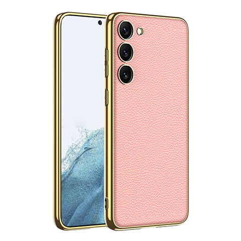 Handyhülle Hülle Luxus Leder Schutzhülle AC5 für Samsung Galaxy S21 Plus 5G Rosa