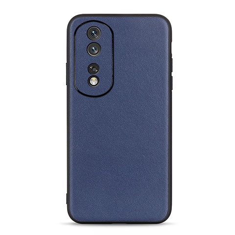 Handyhülle Hülle Luxus Leder Schutzhülle B01H für Huawei Honor 80 Pro 5G Blau