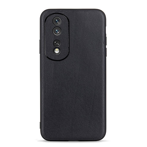 Handyhülle Hülle Luxus Leder Schutzhülle B01H für Huawei Honor 80 Pro 5G Schwarz