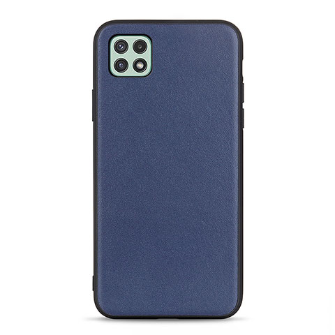 Handyhülle Hülle Luxus Leder Schutzhülle B01H für Samsung Galaxy F42 5G Blau