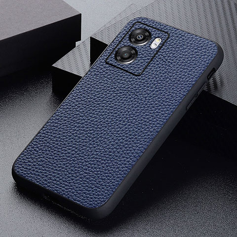 Handyhülle Hülle Luxus Leder Schutzhülle B02H für OnePlus Nord N300 5G Blau