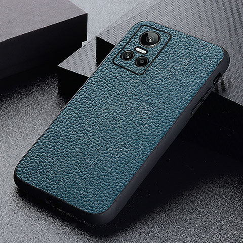 Handyhülle Hülle Luxus Leder Schutzhülle B02H für Realme GT Neo3 5G Grün