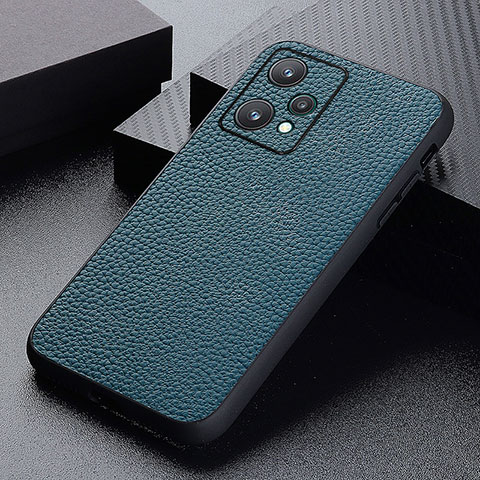 Handyhülle Hülle Luxus Leder Schutzhülle B02H für Realme Q5 5G Grün