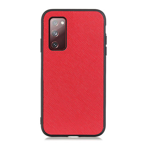 Handyhülle Hülle Luxus Leder Schutzhülle B03H für Samsung Galaxy S20 Lite 5G Rot