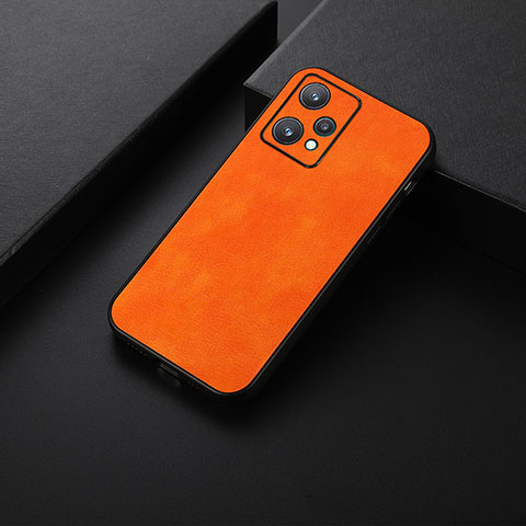 Handyhülle Hülle Luxus Leder Schutzhülle B06H für Realme V25 5G Orange