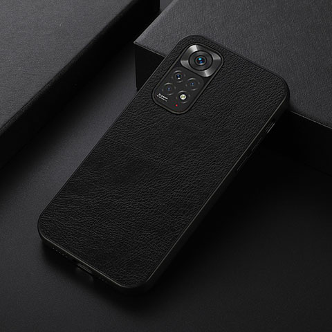 Handyhülle Hülle Luxus Leder Schutzhülle B06H für Xiaomi Redmi Note 11 4G (2022) Schwarz