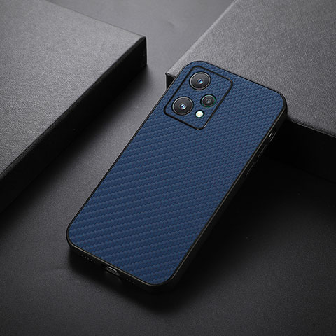 Handyhülle Hülle Luxus Leder Schutzhülle B07H für Realme Q5 5G Blau