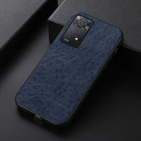 Handyhülle Hülle Luxus Leder Schutzhülle B07H für Xiaomi Redmi Note 11 Pro 5G Blau