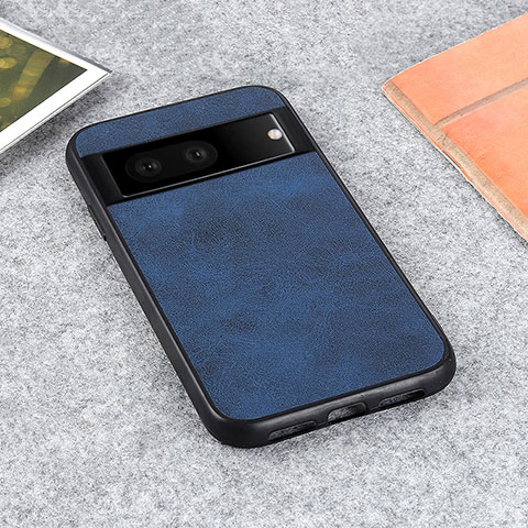 Handyhülle Hülle Luxus Leder Schutzhülle B08H für Google Pixel 7 5G Blau