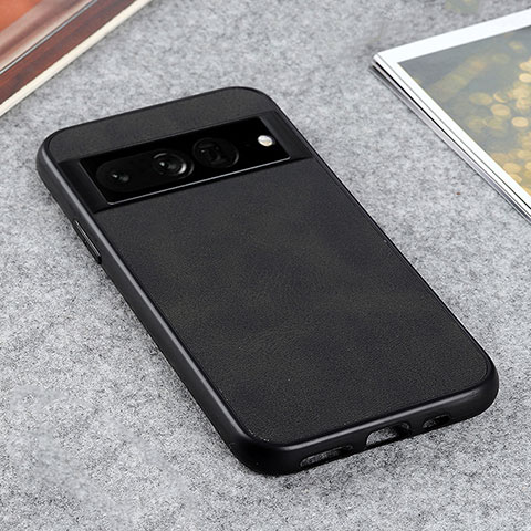 Handyhülle Hülle Luxus Leder Schutzhülle B08H für Google Pixel 7 Pro 5G Schwarz