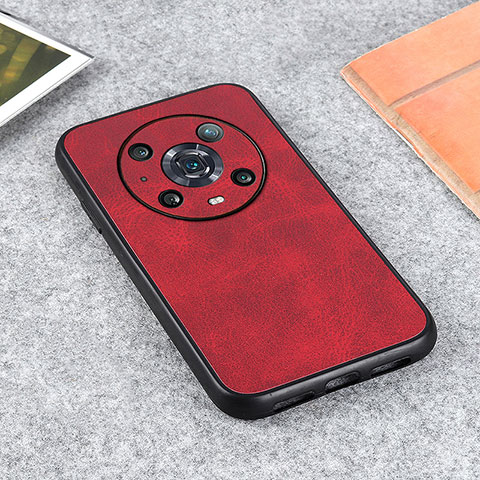 Handyhülle Hülle Luxus Leder Schutzhülle B08H für Huawei Honor Magic4 Pro 5G Rot