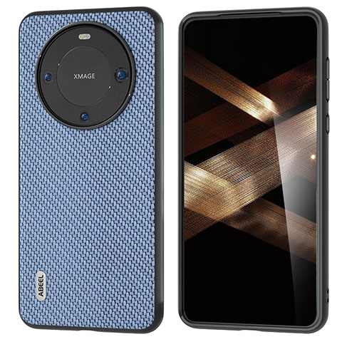 Handyhülle Hülle Luxus Leder Schutzhülle BH3 für Huawei Mate 60 Pro Blau