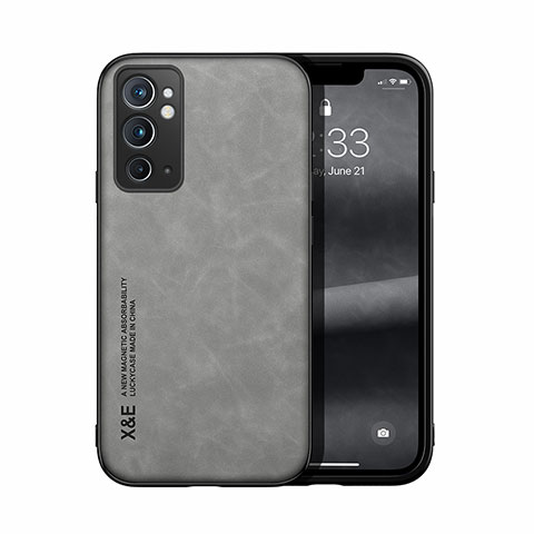 Handyhülle Hülle Luxus Leder Schutzhülle DY1 für OnePlus 9RT 5G Grau