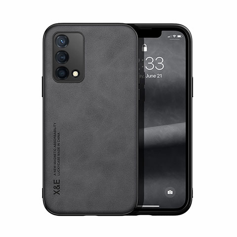 Handyhülle Hülle Luxus Leder Schutzhülle DY1 für Oppo F19 Schwarz