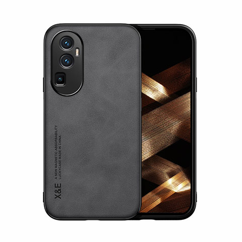 Handyhülle Hülle Luxus Leder Schutzhülle DY1 für Oppo Reno10 Pro+ Plus 5G Schwarz