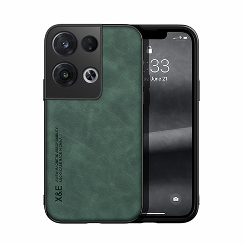 Handyhülle Hülle Luxus Leder Schutzhülle DY1 für Oppo Reno8 Pro 5G Grün