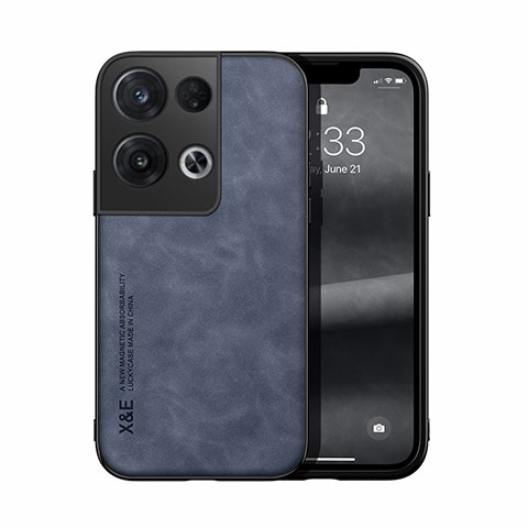 Handyhülle Hülle Luxus Leder Schutzhülle DY1 für Oppo Reno9 Pro+ Plus 5G Blau