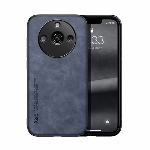 Handyhülle Hülle Luxus Leder Schutzhülle DY1 für Realme 11 Pro 5G Blau