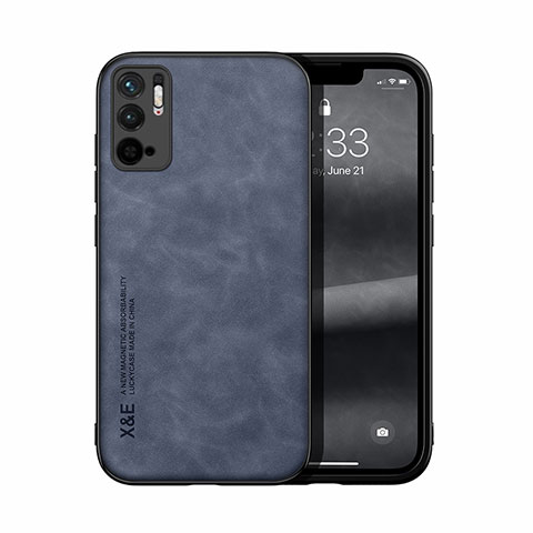 Handyhülle Hülle Luxus Leder Schutzhülle DY1 für Xiaomi POCO M3 Pro 5G Blau