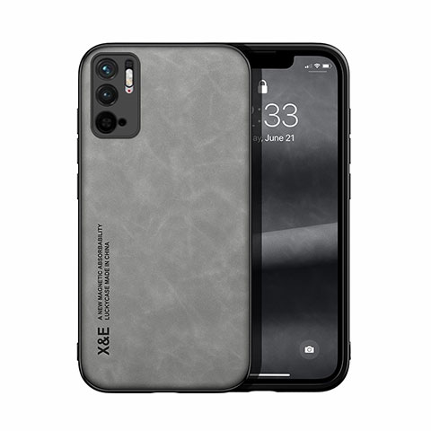 Handyhülle Hülle Luxus Leder Schutzhülle DY1 für Xiaomi Redmi Note 11 SE 5G Grau