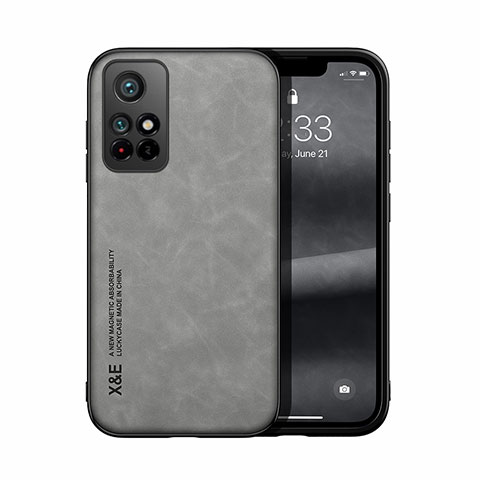 Handyhülle Hülle Luxus Leder Schutzhülle DY1 für Xiaomi Redmi Note 11S 5G Grau