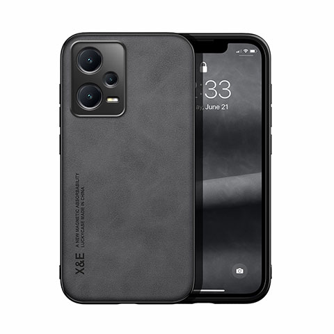 Handyhülle Hülle Luxus Leder Schutzhülle DY1 für Xiaomi Redmi Note 12 Pro 5G Schwarz