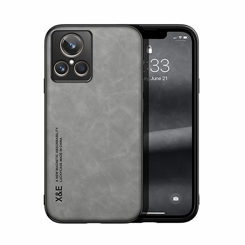 Handyhülle Hülle Luxus Leder Schutzhülle DY2 für Realme GT2 Master Explorer Grau