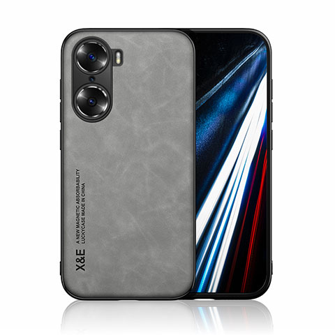 Handyhülle Hülle Luxus Leder Schutzhülle DY3 für Huawei Honor 60 Pro 5G Grau