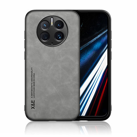 Handyhülle Hülle Luxus Leder Schutzhülle DY3 für Huawei Mate 50 Pro Grau